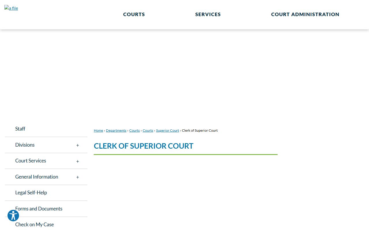 Henry County Clerk of Superior Court website for civil court records